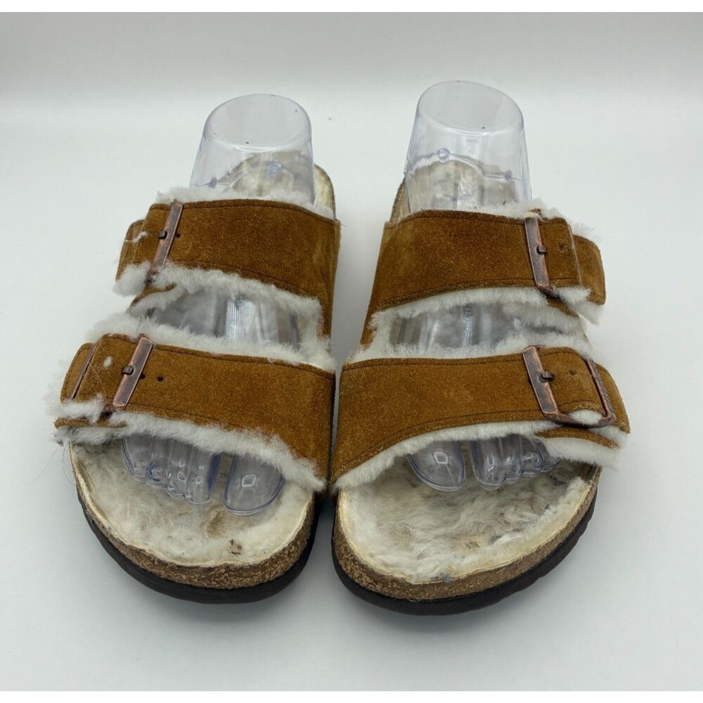 Birkenstock Arizona Shearling Unisex Sandals W 10/M 8 - (Reg$165)